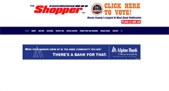Desktop Screenshot of boonecountyshopper.com